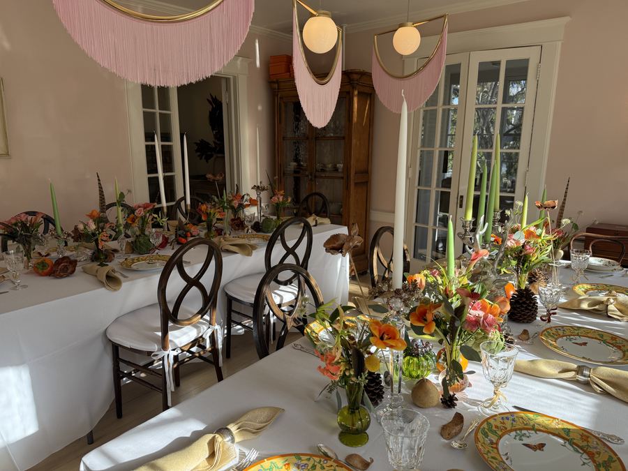 Thanksgiving from the end of the table